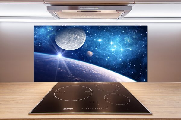 Skleněný panel do kuchyně Měsíc pksh-52034246