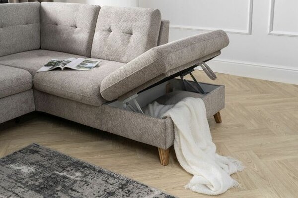 Sedací souprava STOCKHOLM_varianta "L"_Orlean taupe