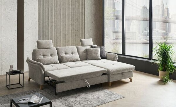 Sedací souprava STOCKHOLM_varianta "Longchair"_Orlean taupe