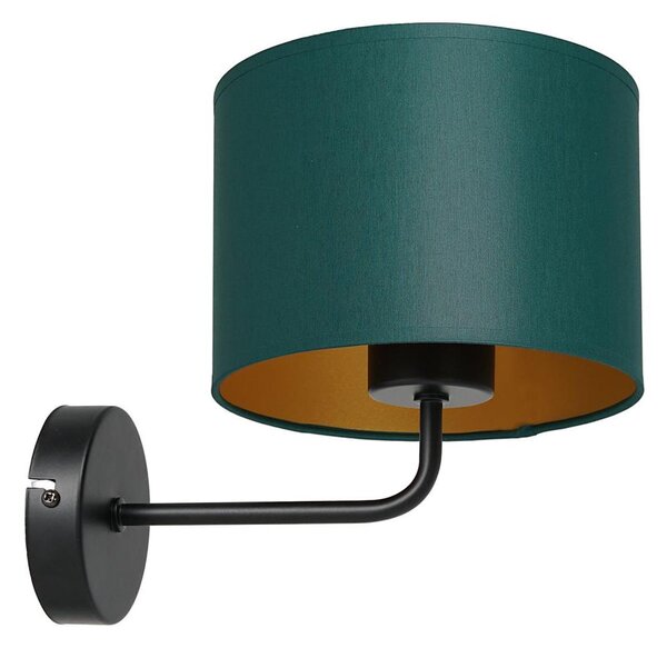 Nástěnná lampa ARDEN 1xE27/60W/230V zelená/zlatá