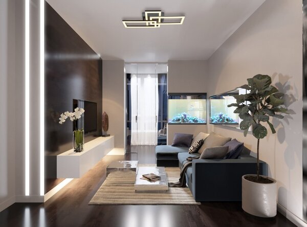 Globo GLB67328-24O LED přisazené stropní svítidlo SAPENA | 24W integrovaný LED zdroj | 1900lm | 3000K