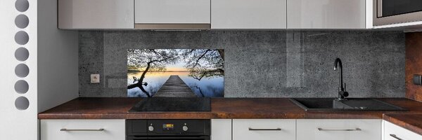 Panel do kuchyně Molo nad jezerem pksh-52395962