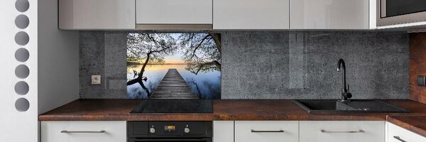 Panel do kuchyně Molo nad jezerem pksh-52395962