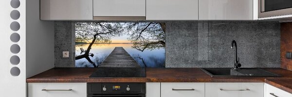 Panel do kuchyně Molo nad jezerem pksh-52395962