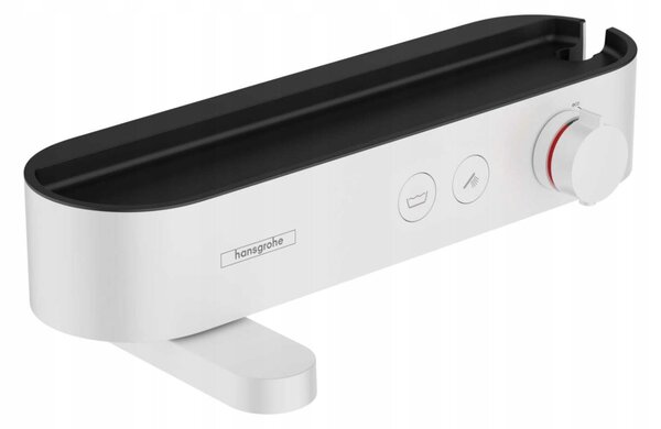 Nástěnná vanová baterie s jednou pákou Hansgrohe SHOWER TABLET SELECT bílá