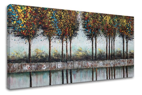 Obraz na plátně STROMY 1 díl - 40x80 cm