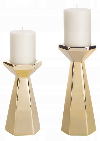 Sada svícnů Altom Design 24,5 cm na 2 svíčky