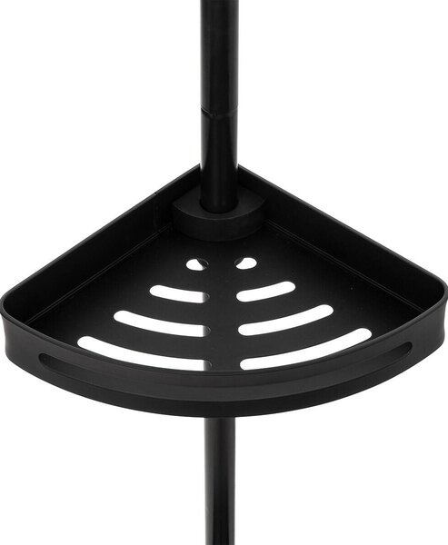 Teleskopická police pod sprchu, 4 koše, 20,5 x 20,5 x 240 cm