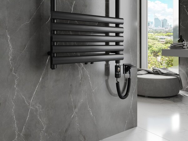 Mexen Jowisz, elektrické topné těleso 1200 x 600 mm, 600 W, černá, W107-1200-600-2600-70