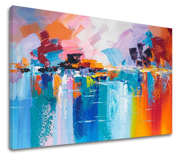 Obraz na plátně ABSTRAKT 1 díl - 60x40 cm