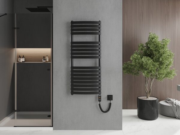 Mexen Bachus, elektrické topné těleso 1200 x 500 mm, 600 W, černá, W109-1200-500-2600-70