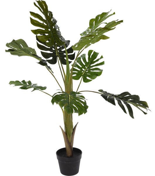 Umělá rostlina MONSTERA, výsoká, 110 cm
