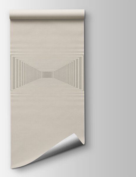 Fototapeta Dlouhá bílá místnost se sloupy, 3D fototapety, Populární fototapety, u95066 - Tapeko.co.cz