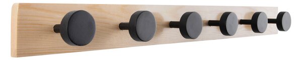 Nástěnný věšák na oblečení KNOBS, 60 cm