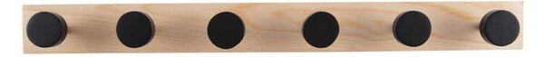 Nástěnný věšák na oblečení KNOBS, 60 cm