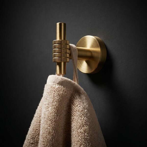Koupelnový háček 29104 Riwon Brush Gold