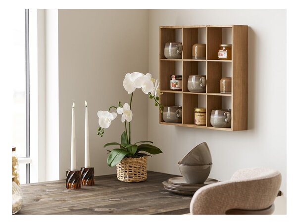 Patrová police z borovicového dřeva v přírodní barvě 46 cm Moss – House Nordic
