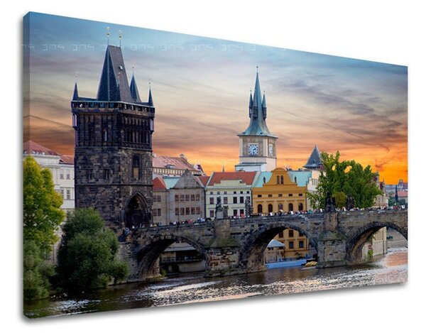 Obraz na stěnu MĚSTO PRAHA - 20x30 cm