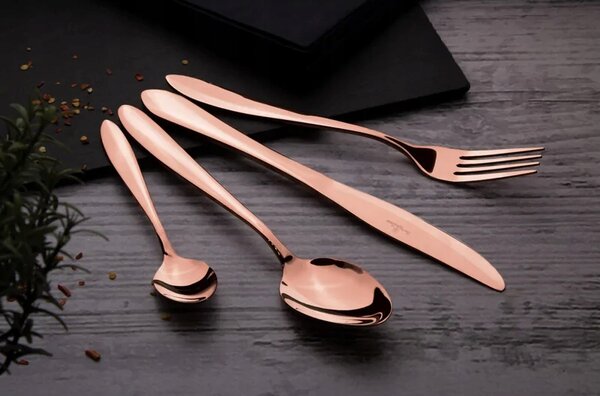 Sada příborů Berlinger Haus Rose Gold, 24 ks