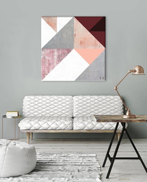Obraz na stěnu Geometrický duch / Dan Johannson - 30x30 cm