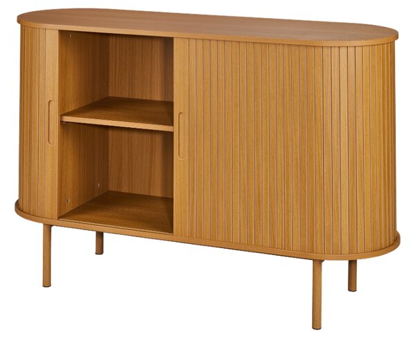 Livarno® Příborník s roletovými dvířky Singapur (světlý dub) (100411926002)