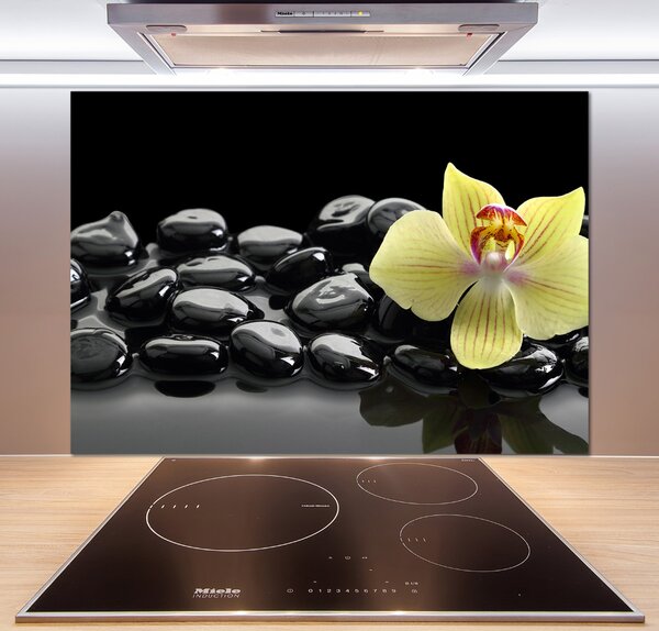 Skleněný panel do kuchynské linky Orchidej pksh-53476359