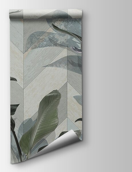 Fototapeta Rostlina s listy, 3D fototapety, Populární fototapety, u95367 - Tapeko.co.cz