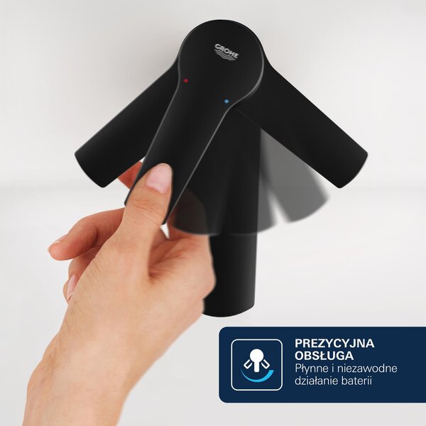 Grohe Get umyvadlová baterie stojící černá 234542430