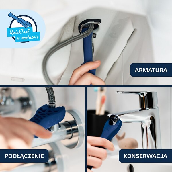 Grohe Get umyvadlová baterie stojící černá 234542430