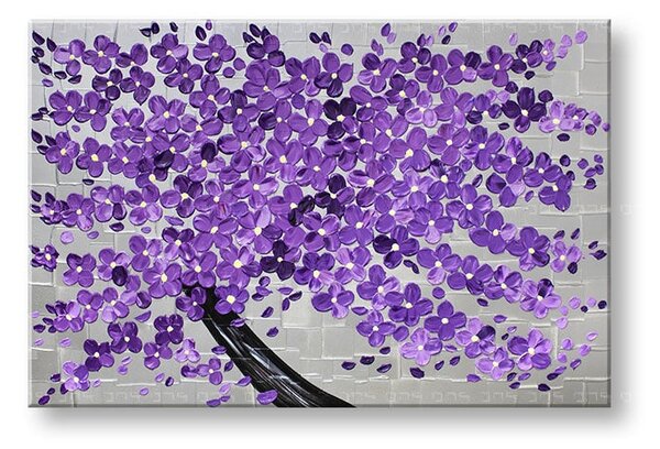 Autorská reprodukce na plátně STROMY - 45x30 cm