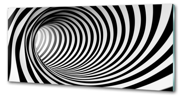 Skleněný panel do kuchynské linky Tunel 3D pksh-54311506