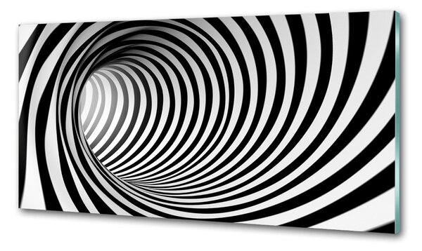 Skleněný panel do kuchynské linky Tunel 3D pksh-54311506