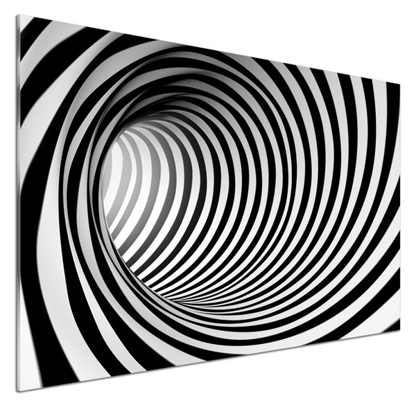 Skleněný panel do kuchynské linky Tunel 3D pksh-54311506