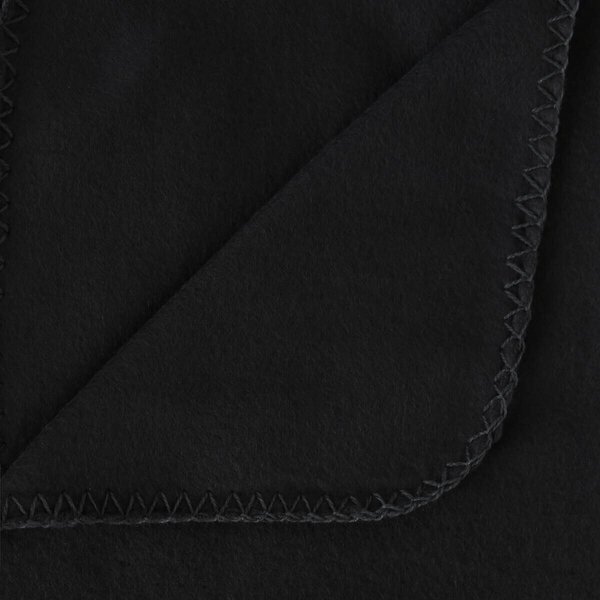 Deka Atmosphera polar fleece 125 cm x 150 cm černá