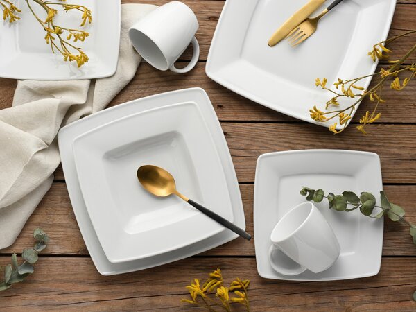 KOMBINOVANÁ SOUPRAVA, 50dílné, porcelán Creatable - Online Only nádobí, Online Only