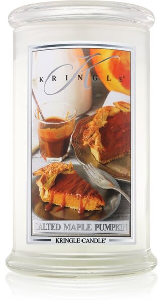 Kringle Candle Salted Maple Pumpkin vonná svíčka 624 g