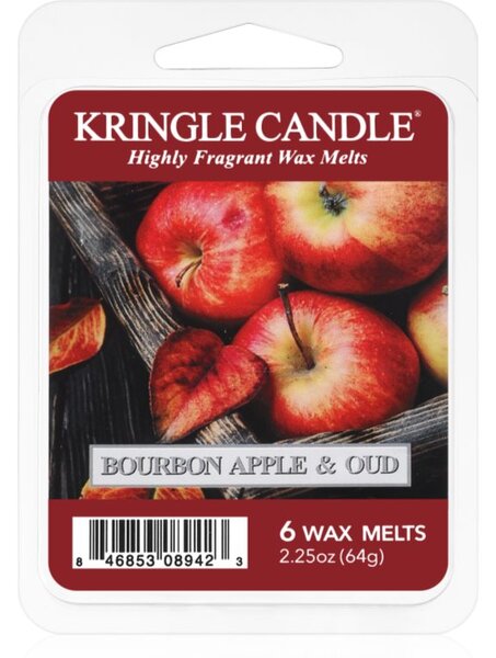 Kringle Candle Bourbon Apple & Oud vosk do aromalampy 64 g