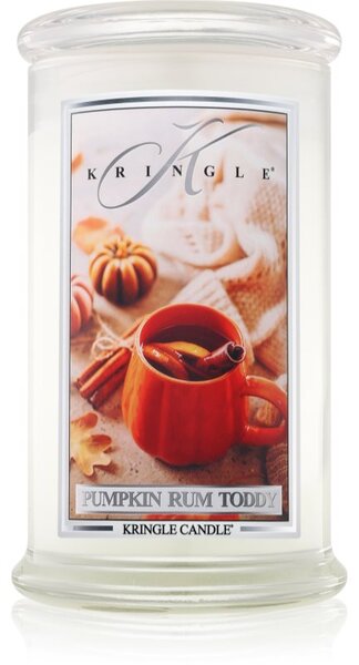 Kringle Candle Pumpkin Rum Toddy vonná svíčka 624 g