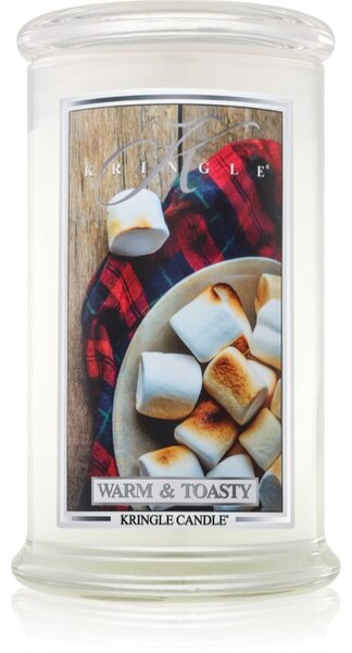 Kringle Candle Warm & Toasty vonná svíčka 624 g