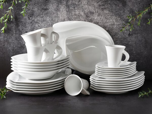KOMBINOVANÁ SOUPRAVA, 30dílné, porcelán Creatable - Online Only nádobí, Online Only