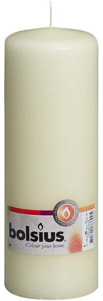 Bolsius svíčka Válec sl. kost RAL 70x200mm