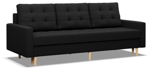 Velká rozkládací pohovka OSLO model 2 Černá
