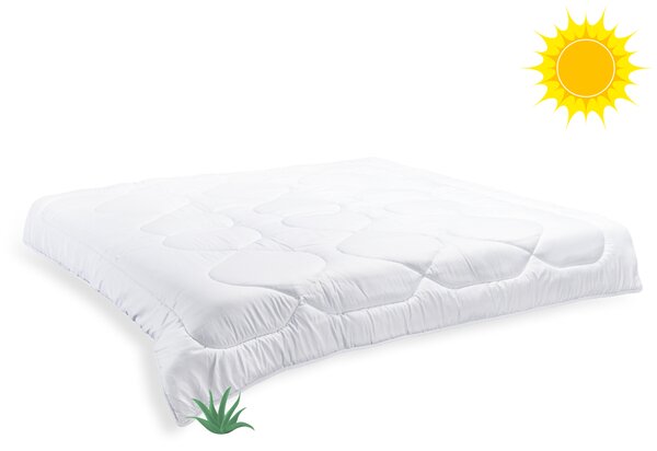 Francouzská přikrývka Aloe Vera letní 200x200cm 600g