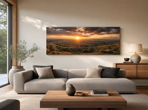 Obraz z fotografie - PANORAMA - 30x60 cm