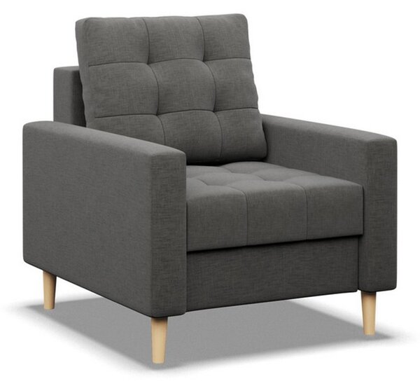 Křeslo OSLO model 2 Šedá