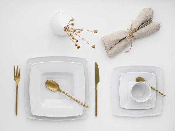 KOMBINOVANÁ SOUPRAVA, 30dílné, porcelán Creatable - Online Only nádobí, Online Only