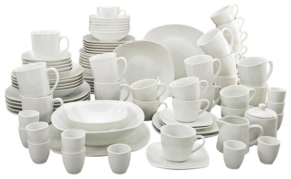 KOMBINOVANÁ SOUPRAVA, 100dílné, porcelán Creatable - Online Only nádobí, Online Only