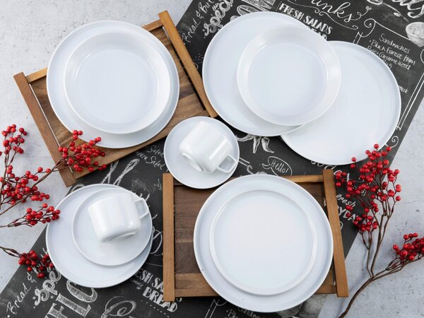 KOMBINOVANÁ SOUPRAVA, 30dílné, porcelán Creatable - Online Only nádobí, Online Only
