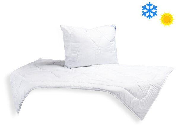 SET Přikrývka AntiStress celoroční 140x200cm 850g + Polštář UNICO® AntiStress 70x90cm 900g