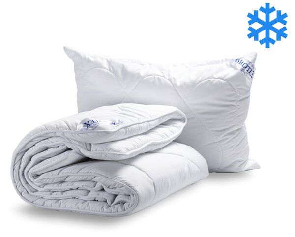 Zimní Thermo SET, přikrývka140x200cm zimní 1680g + polštář 70x90cm 900g UNICO® zip